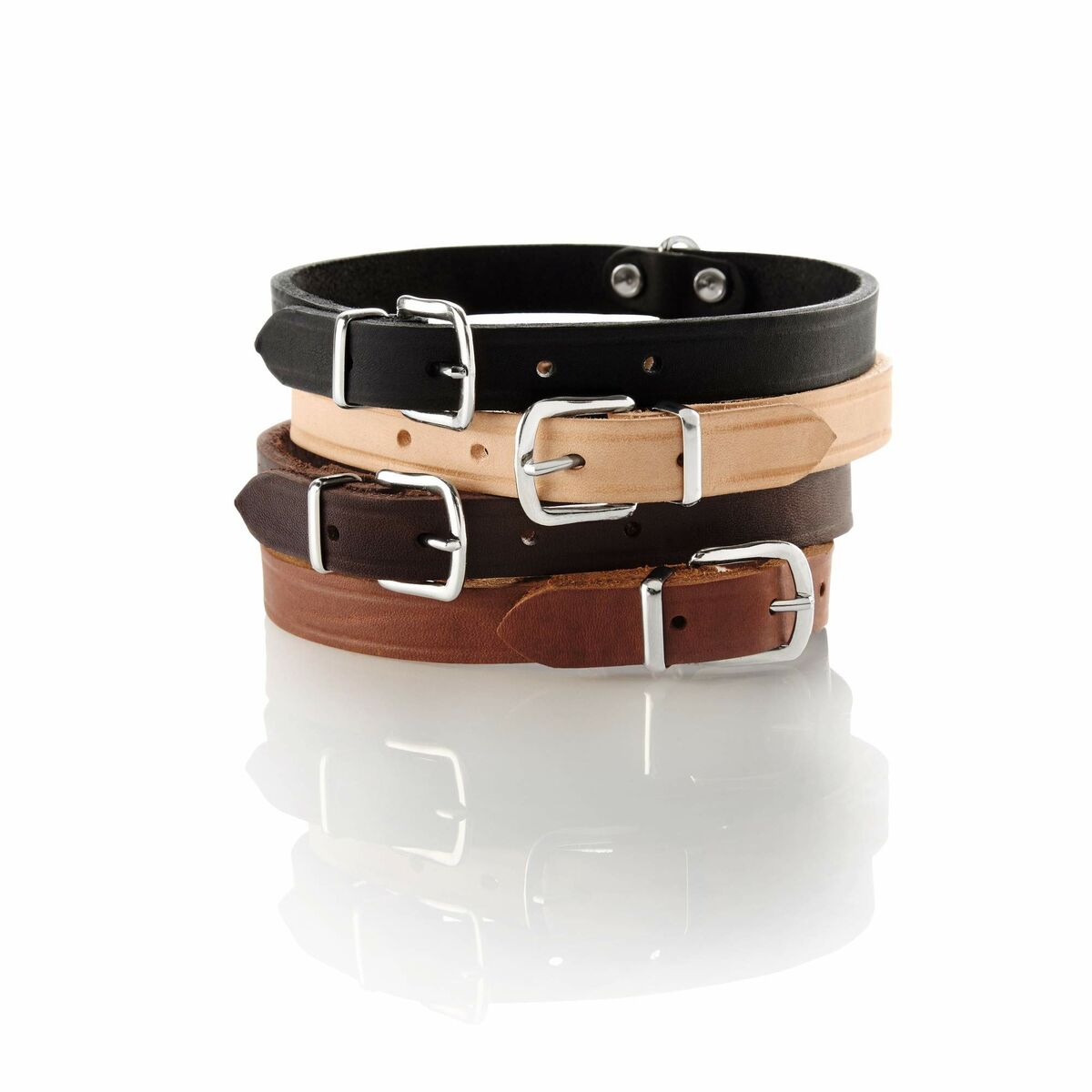 Collier pour Chien Hunter Aalborg Marron XS 24-29 cm